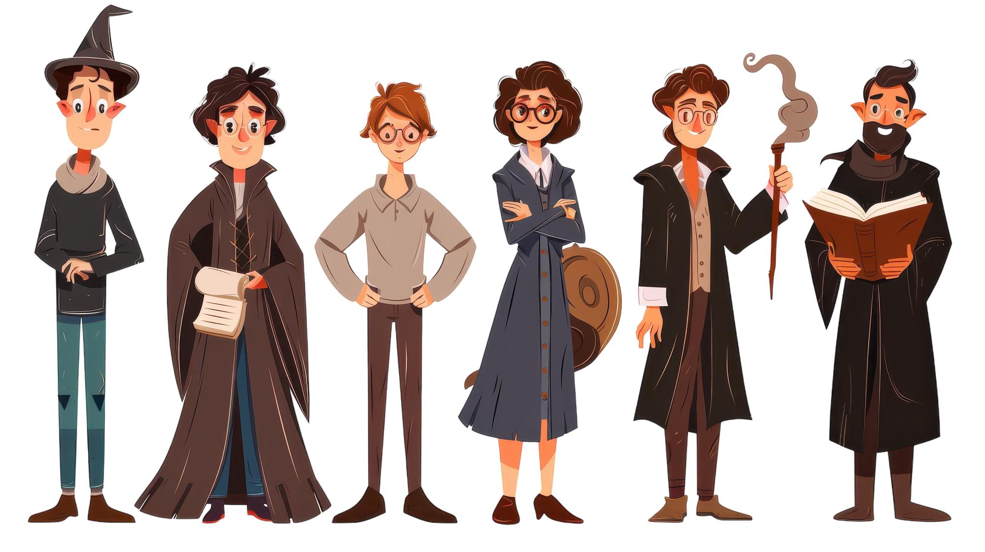 Qui sont les personnages principaux de Harry Potter&nbsp;?