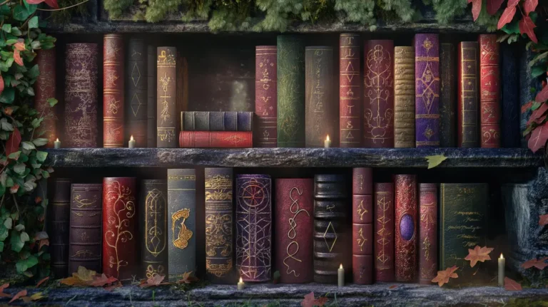 livres fantasy étagère