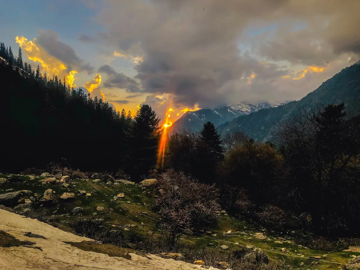 Prométhée feu montagne