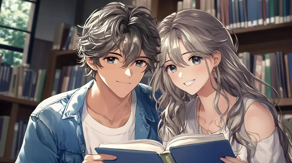 couple lycéen manga