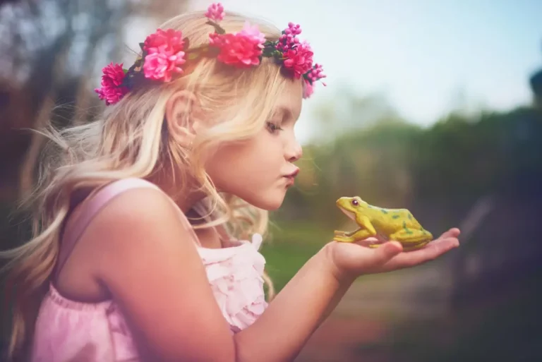 enfant grenouille méditation