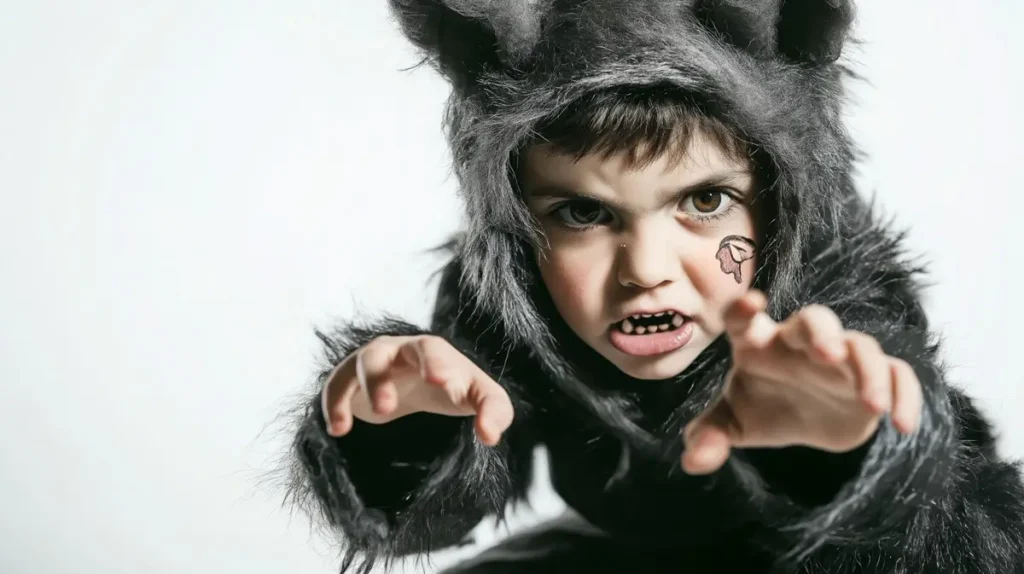 garçon loup monstres