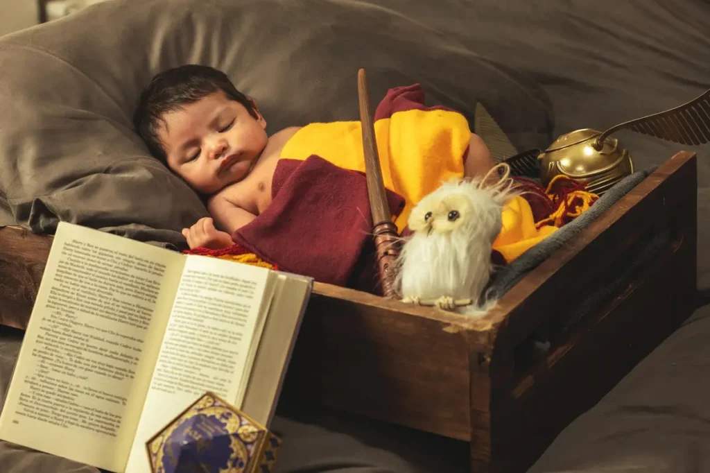bébé livre lune