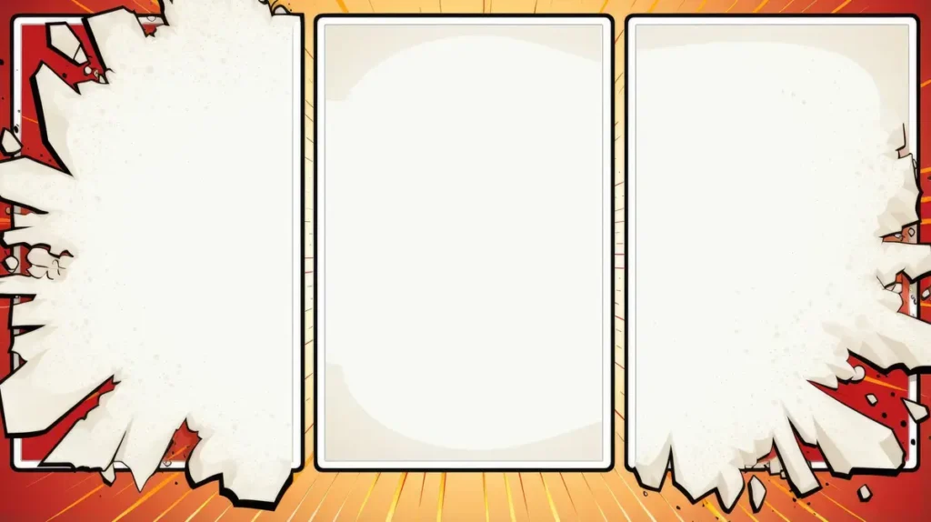 blank manga page