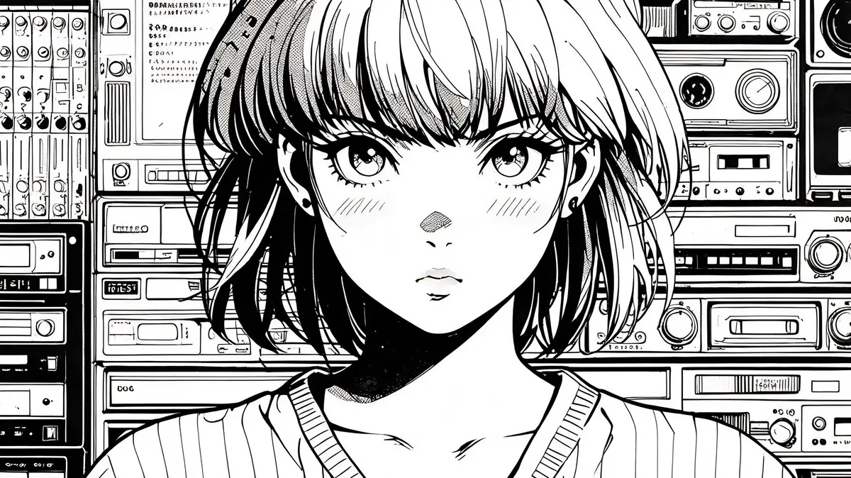 manga character sketch