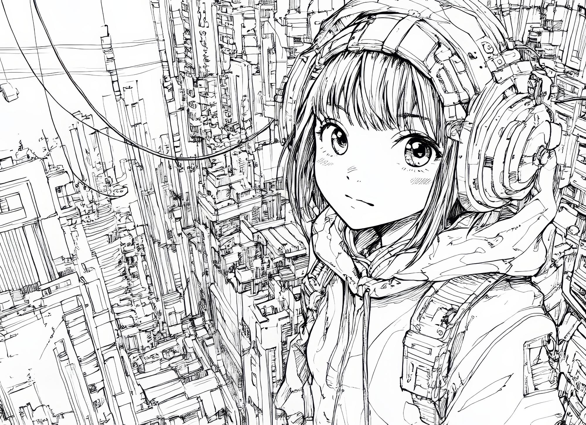 Quelques idées de thèmes pour tes dessins manga à colorier